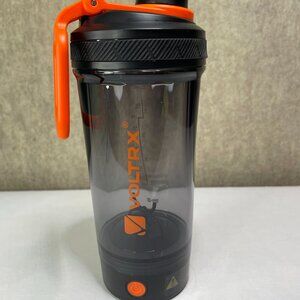 Voltrx Electric Protein Shaker Bottle - USB Rechargeable Mixer Cup for Shakes